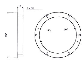 Фланець Ventrex FSVV